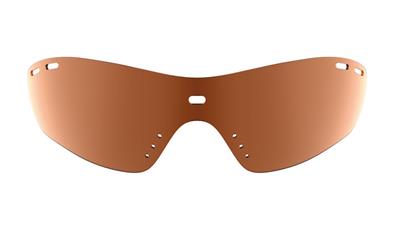 Running large  brown mirror